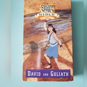 EUC The Animated Stories of the Bible in VHS.  3 Volumes